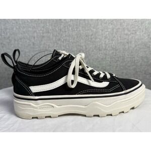 VANS Sentry Old Skool WC Sneakers Black Canvas Waffle Women 6.5 VN0A5KR3VQE